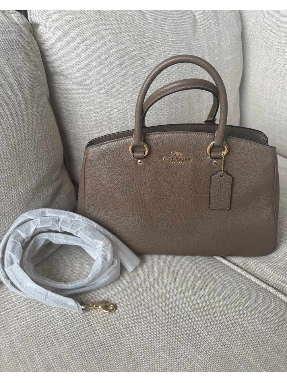 Coach Savannah Carryall large tote bag